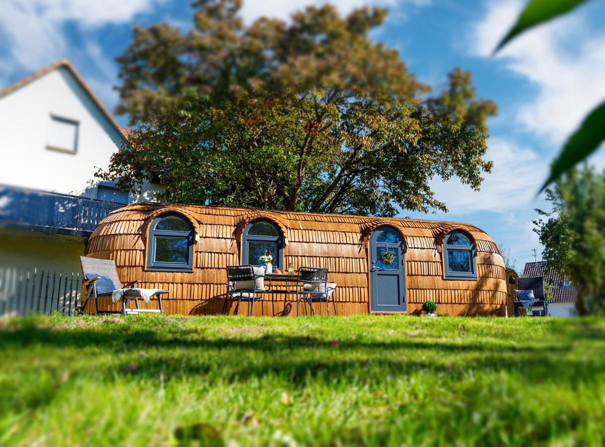 Auszeitgarten - Urlaub Im Tinyhaus Im Herzen Von Oberschwaben Aulendorf Zewnętrze zdjęcie